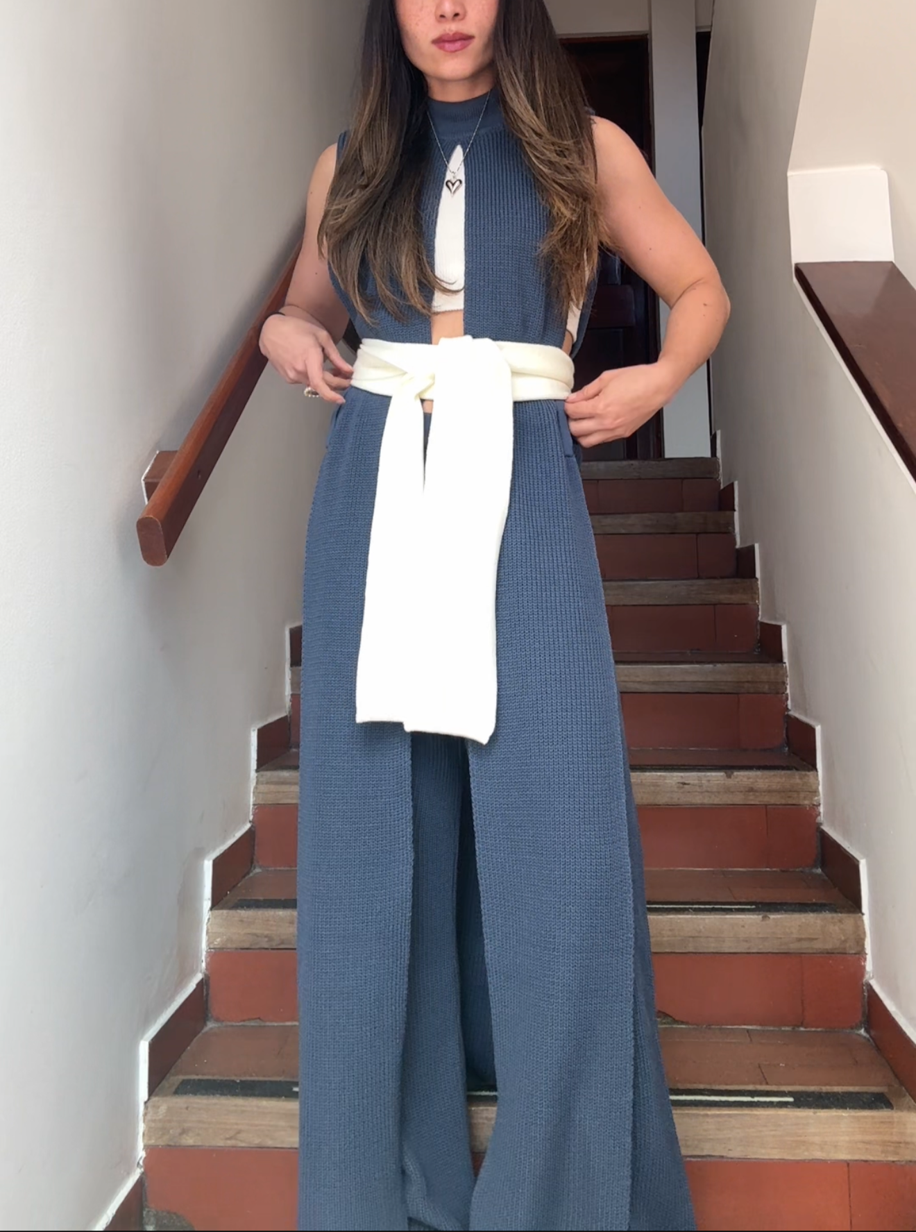 Bold Pant - azul