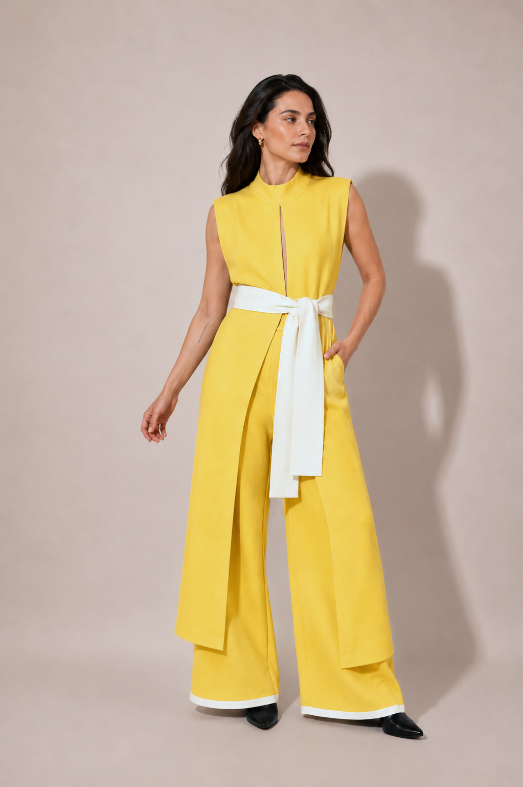 Bold Pant  butter yellow