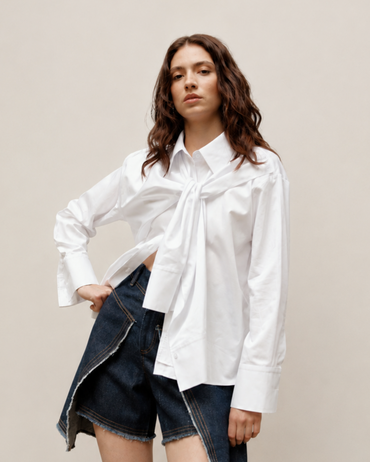 CAMISA MEMORIA BLANCA