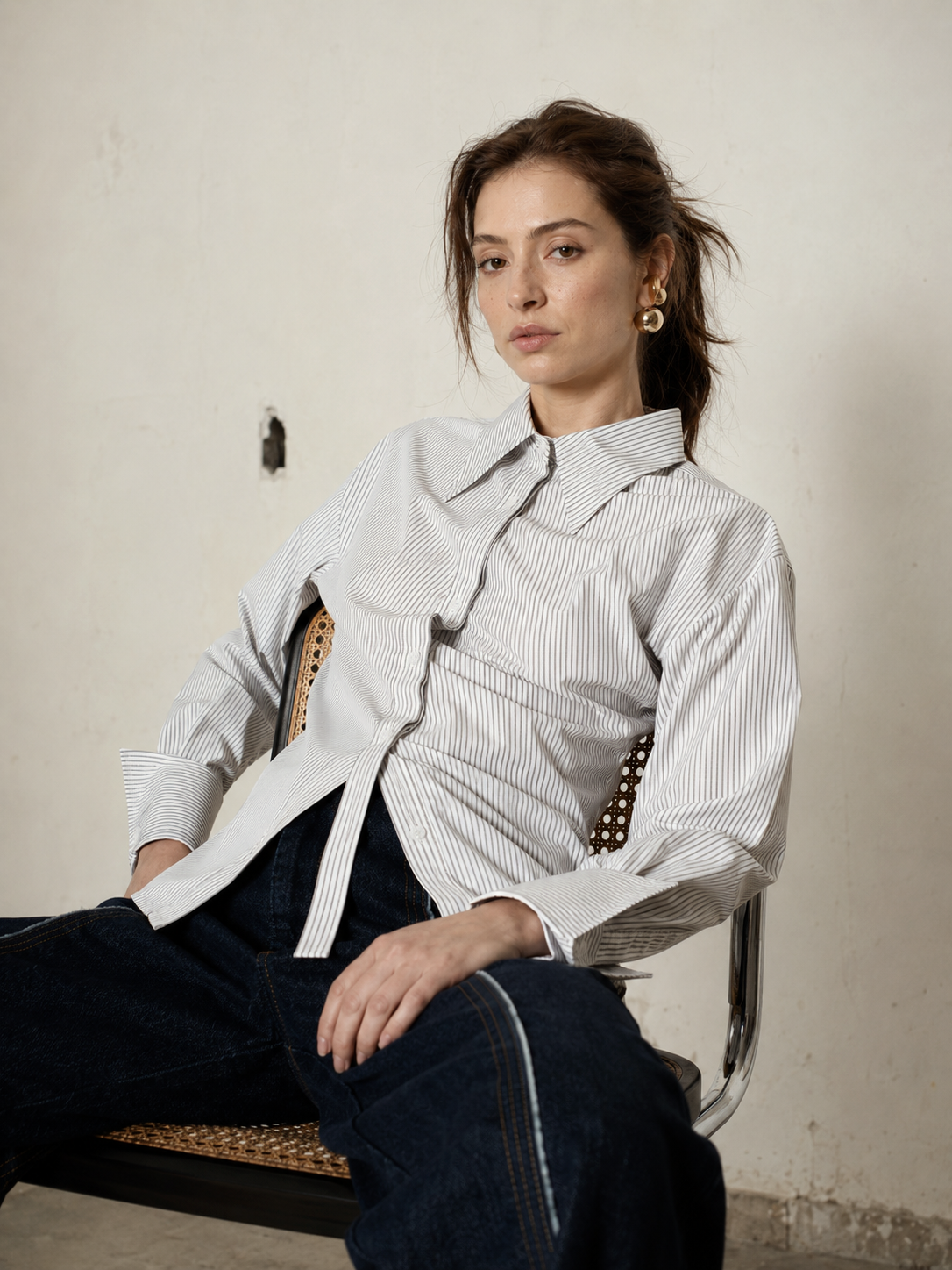 CAMISA RAICES RAYAS