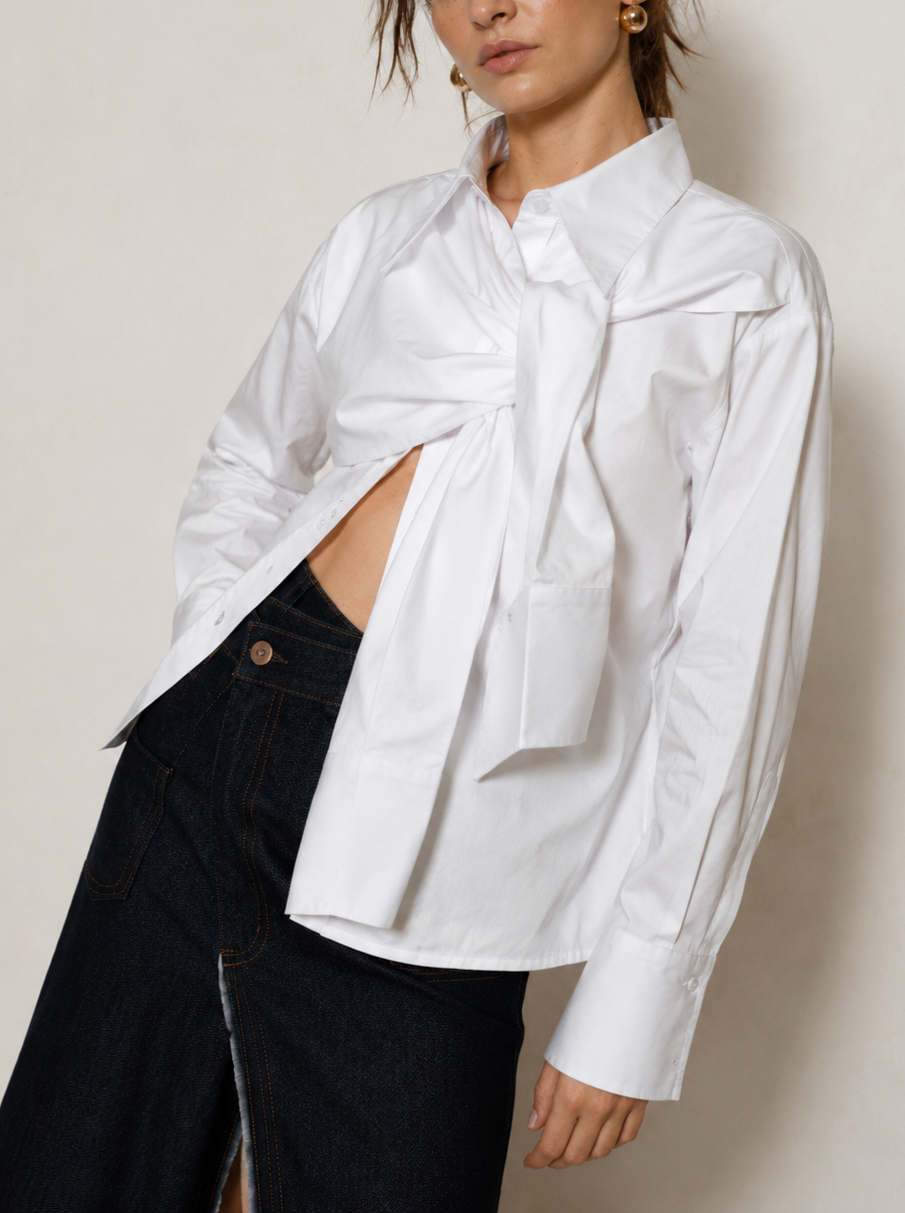 CAMISA MEMORIA BLANCA