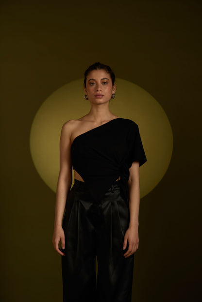 Black monarca T-shirt