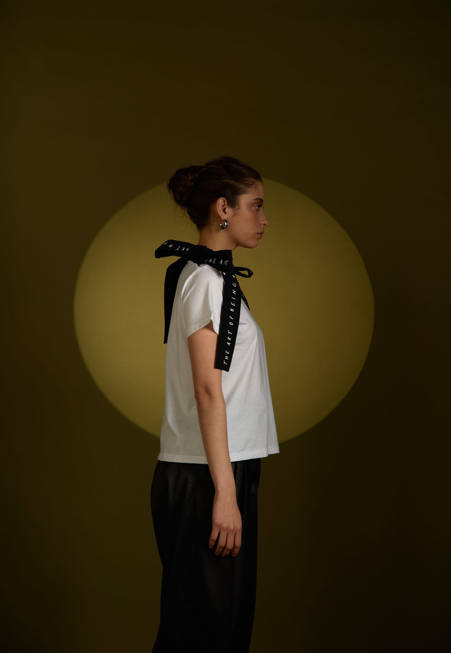 Camiseta lazos negros