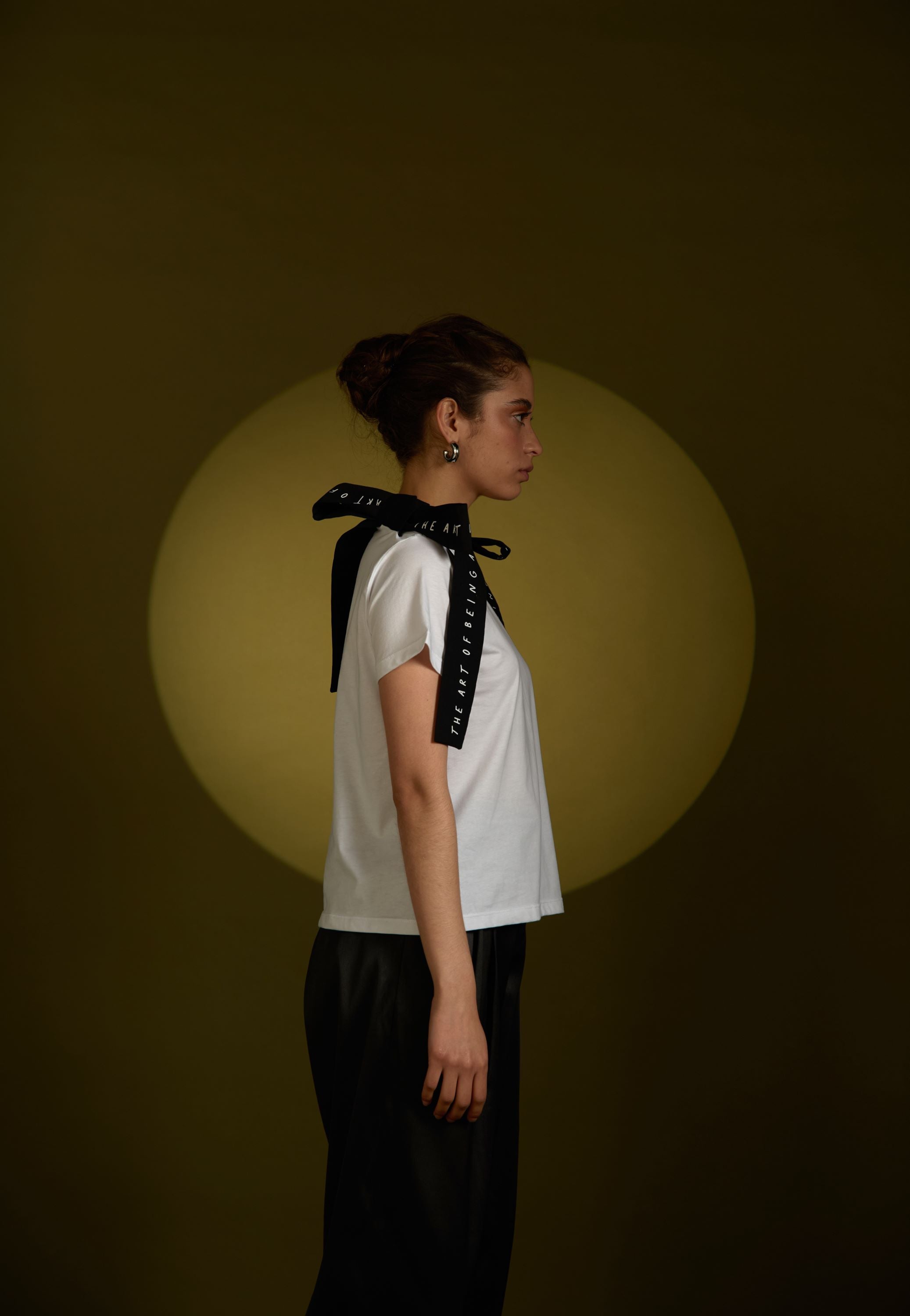 Camiseta lazos negros