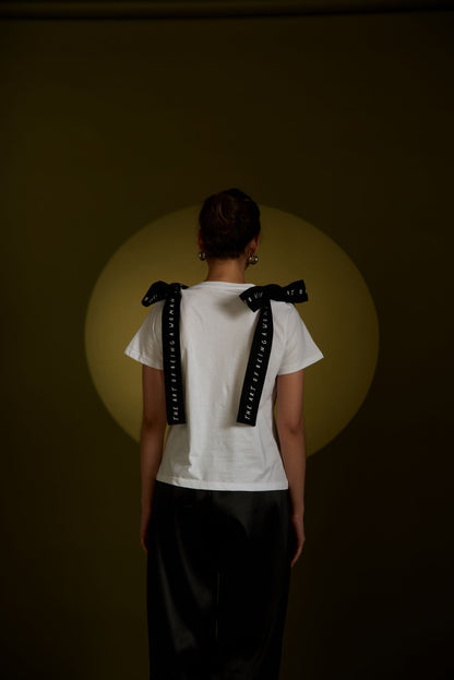 Camiseta lazos negros