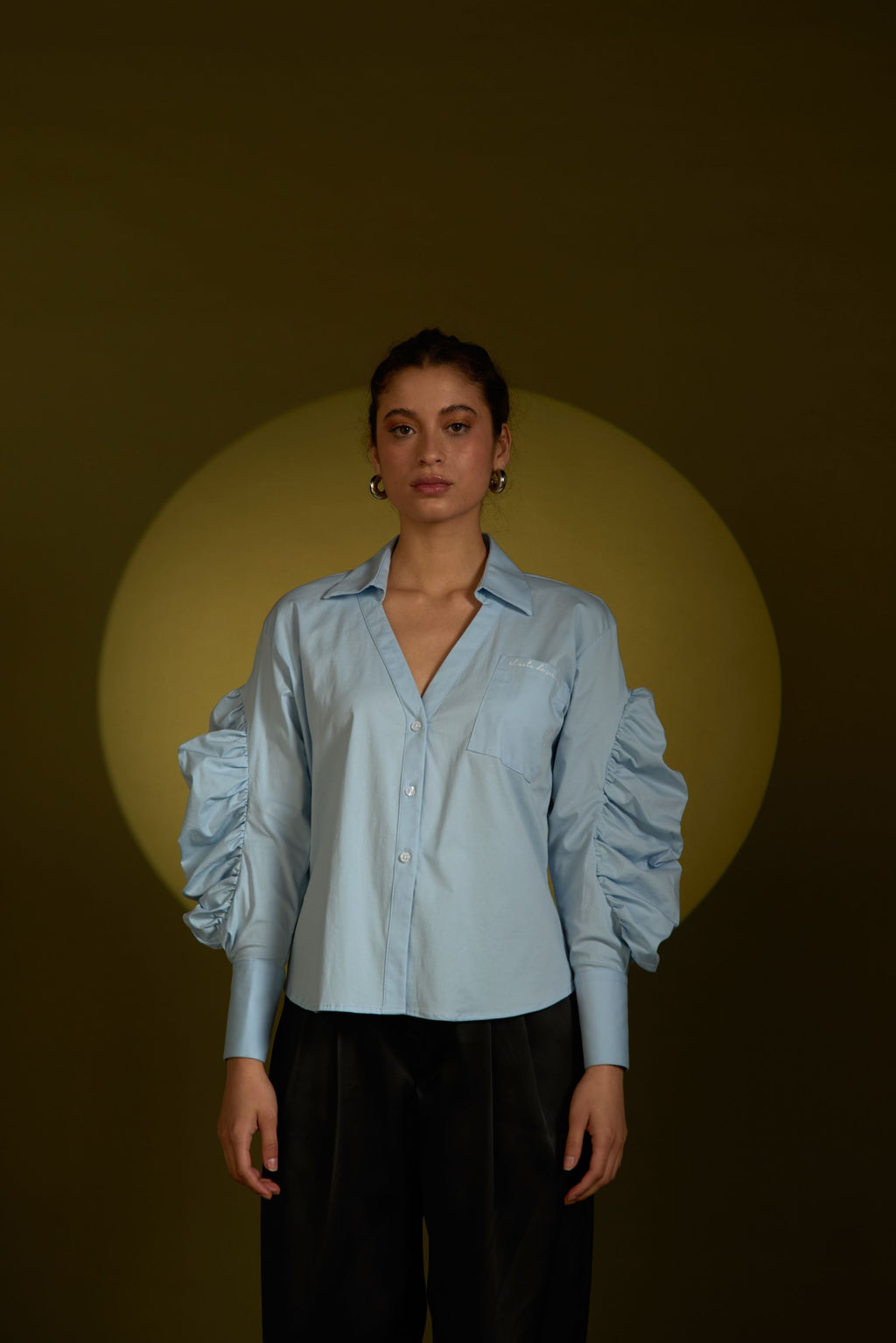 Camisa Morpho Azul