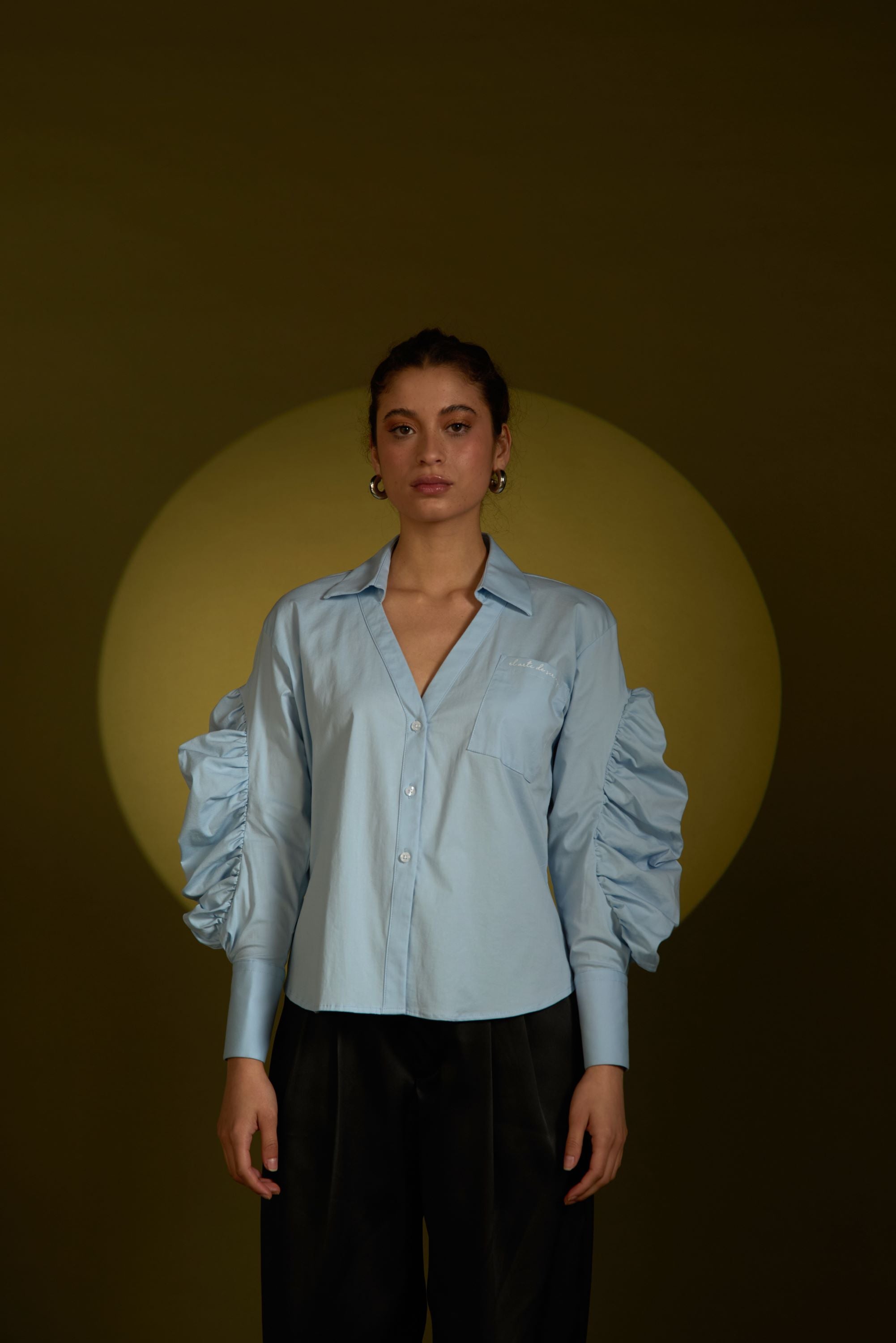 Camisa Morpho Azul