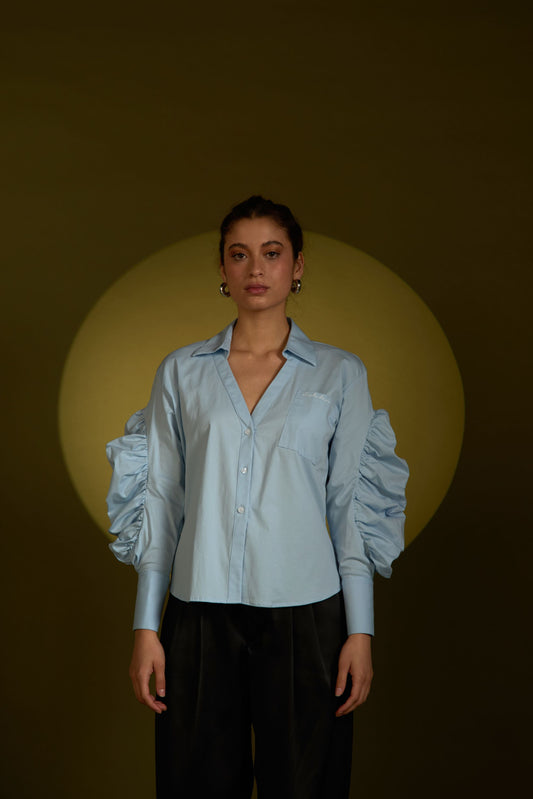 Camisa Morpho Azul