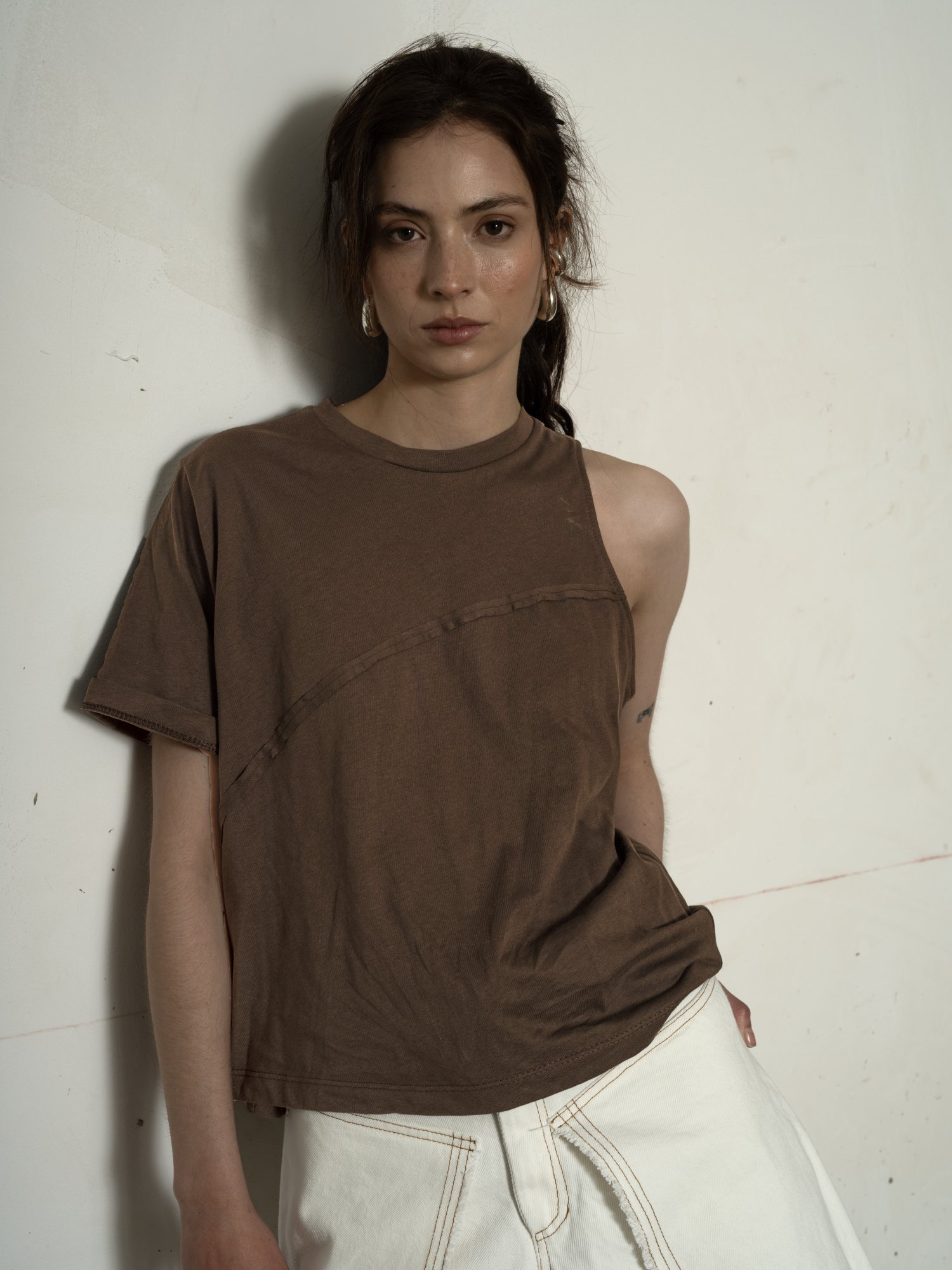 CAMISETA FLAME MARRÓN