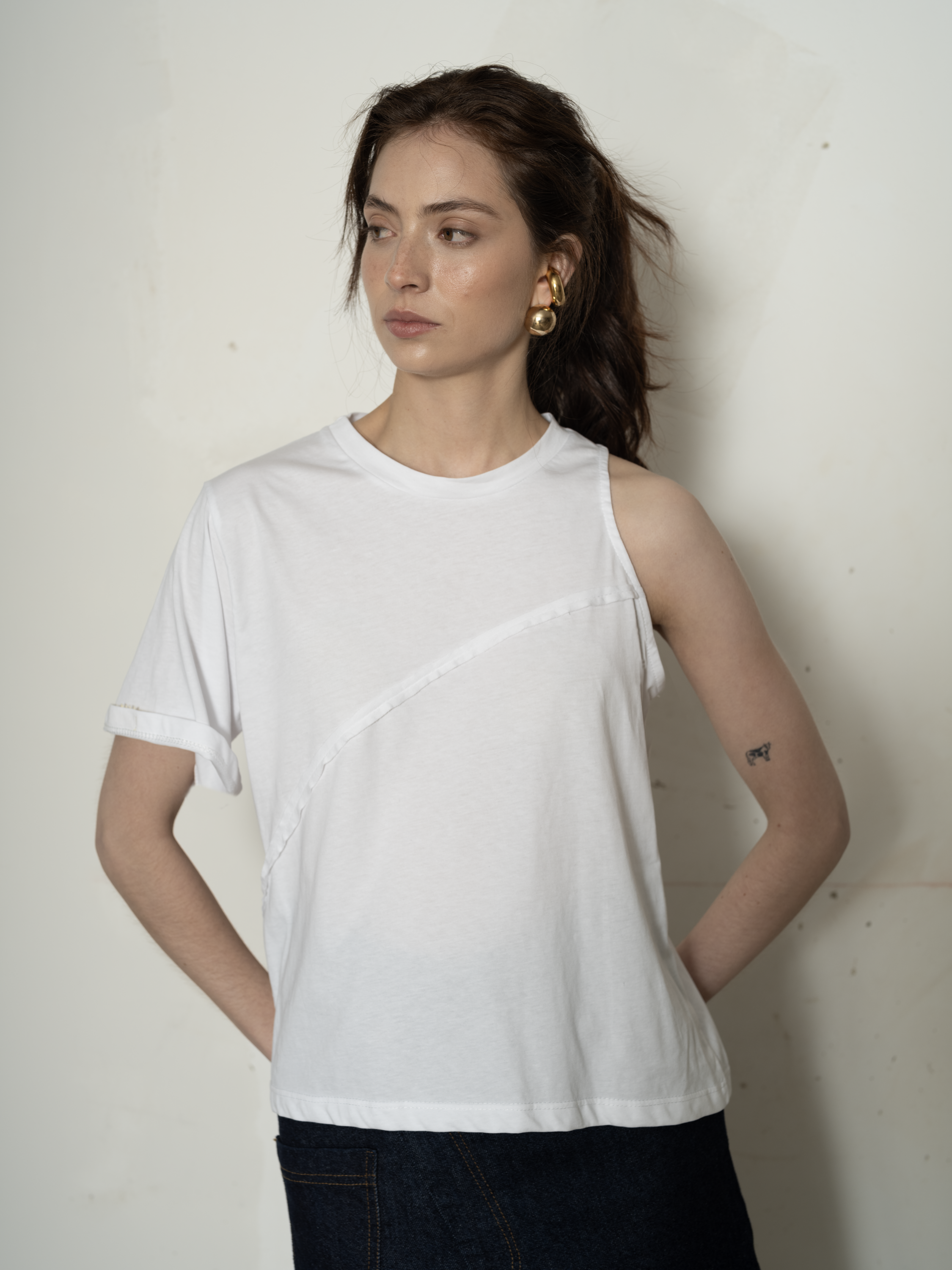 CAMISETA FLAME BLANCA