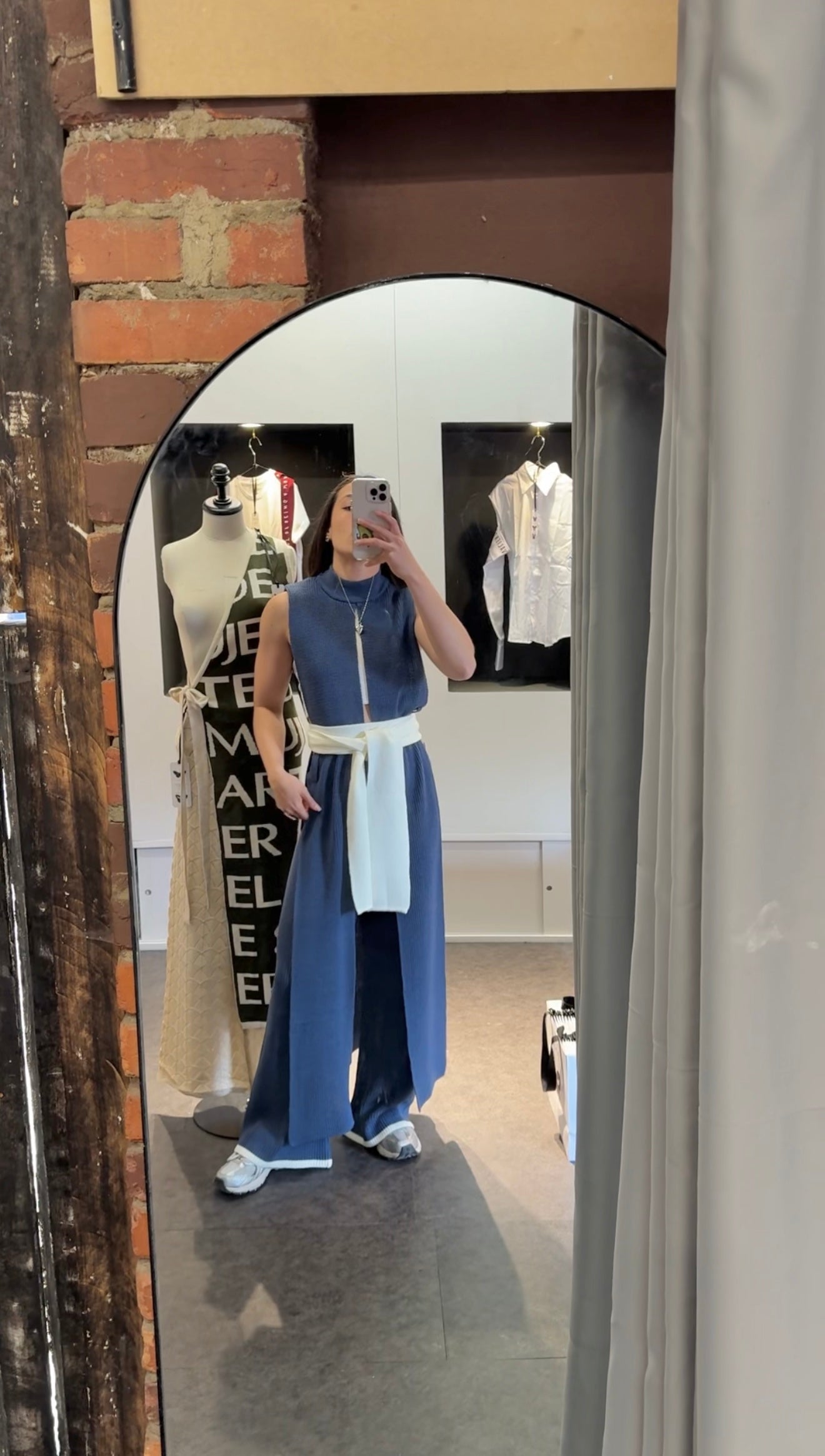 Bold top azul