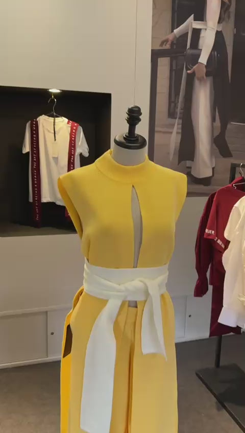 Bold Pant - butter yellow